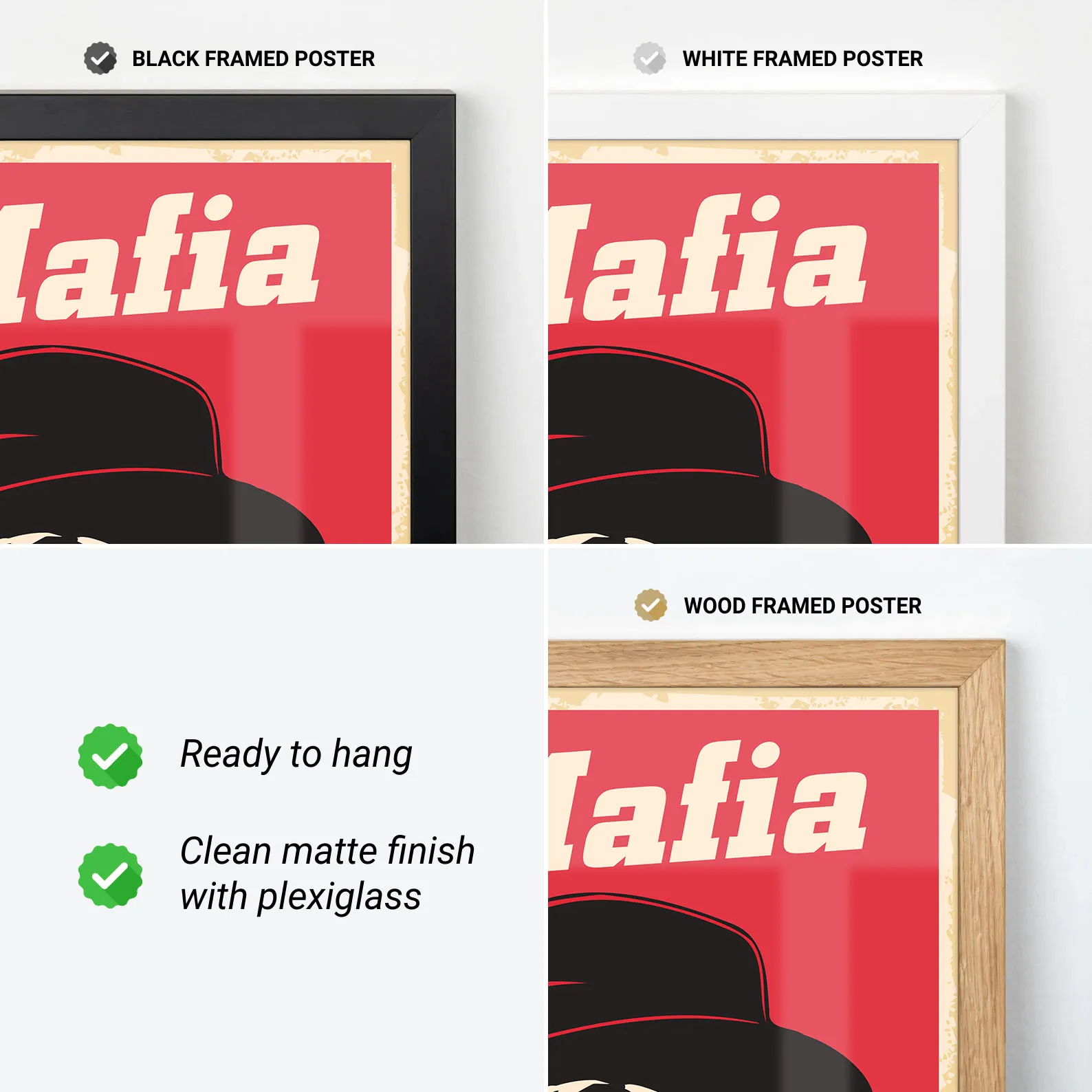 Mafia Poster – Vintage Gangster Wall Art
