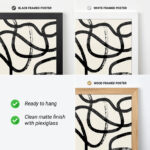 Abstract Line Art Print – Minimalist Wall Decor