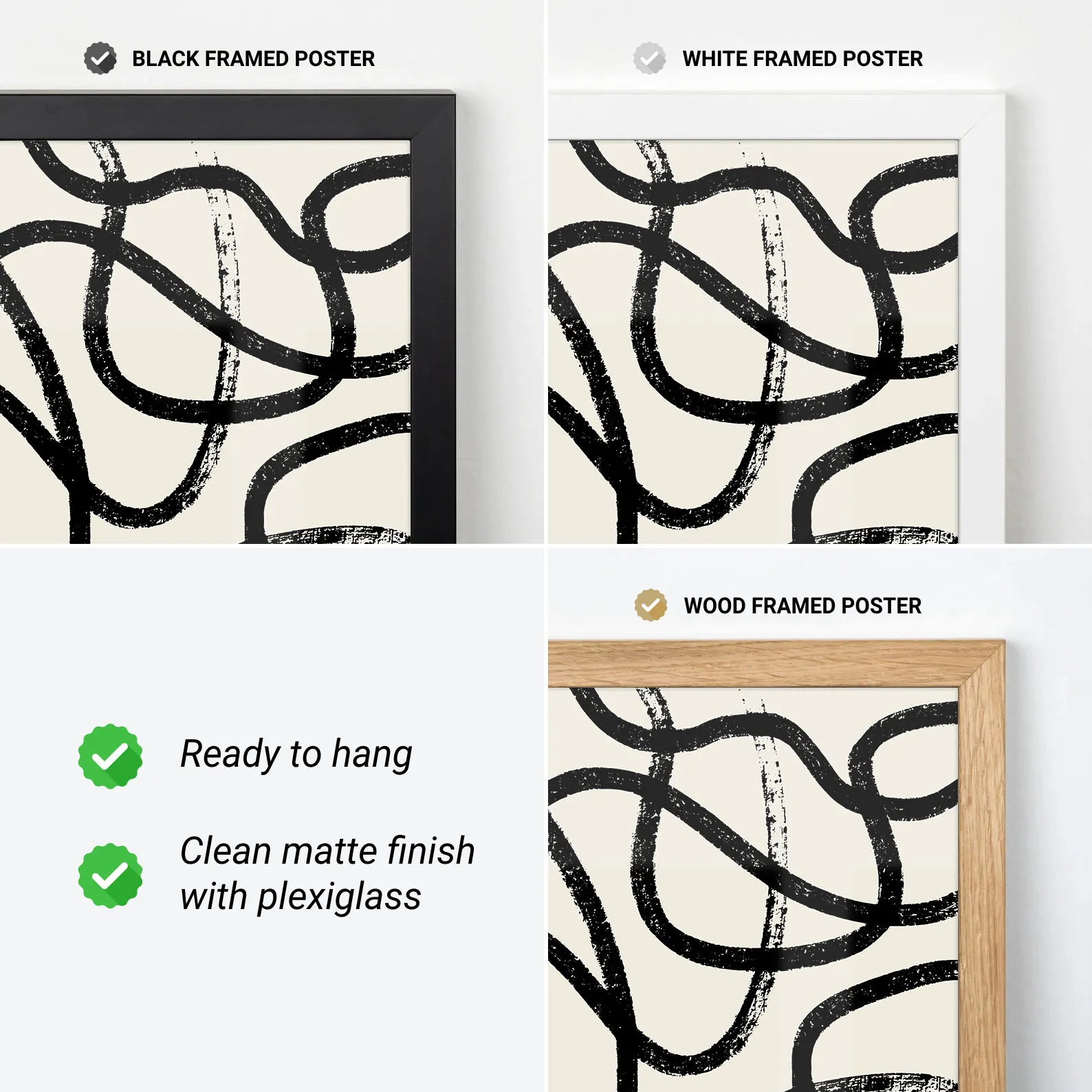 Abstract Line Art Print – Minimalist Wall Decor