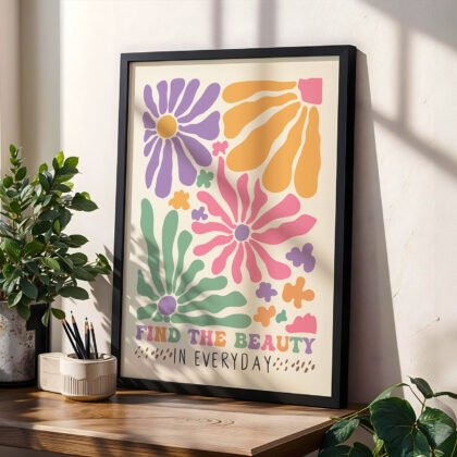 Flower Wall Art – Find the Beauty in Everyday
