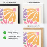 Groovy Flower Poster – Motivational Floral Print