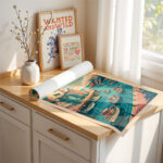 Coastal Wall Art – Nautical Harbor Haven Print