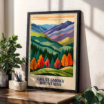 Great Smoky Mountains Poster – National Park Wall Art Decor