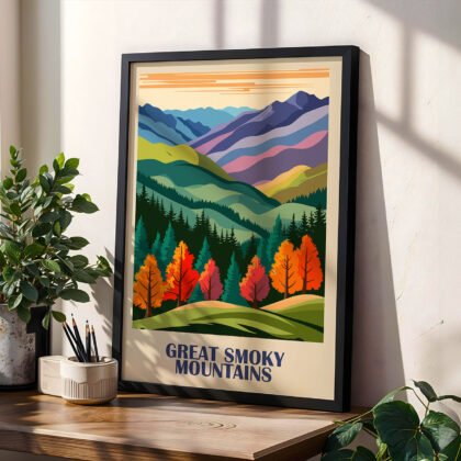 Wandbild – Great Smoky Mountains Nationalpark
