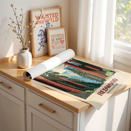 Wandbild – Redwood-Nationalpark