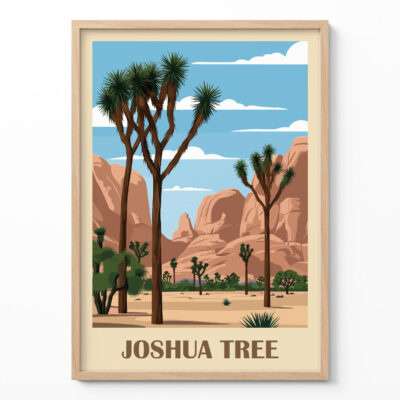 Joshua Tree Print – Desert Landscape Wall Art