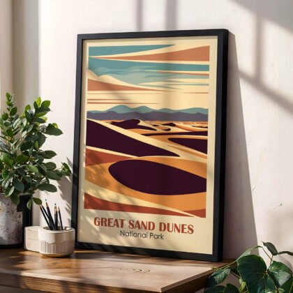 Great Sand Dunes National Park Wall Art