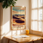 Sand Dunes Poster – National Park Wall Art