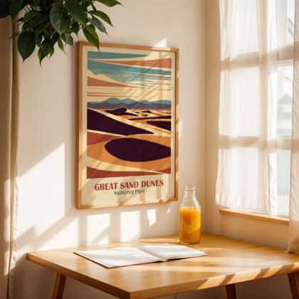 Great Sand Dunes National Park Wall Art