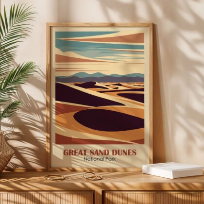 Great Sand Dunes National Park Wall Art