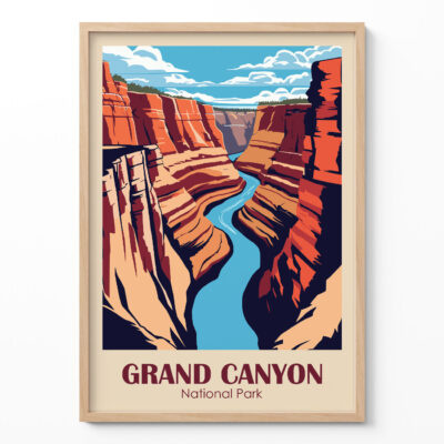 Grand Canyon Print – National Park Wall Art