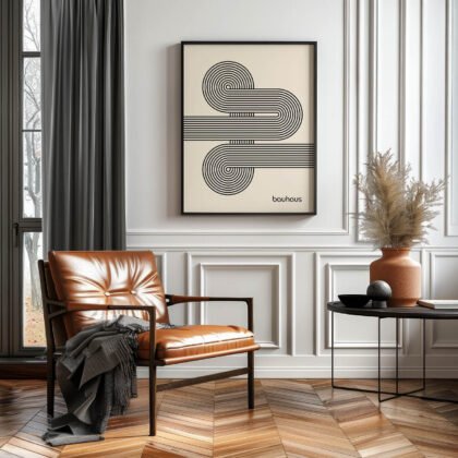 Bauhaus Art Print – Moving Lines