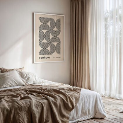 Bauhaus Exhibition Print – Half Circles