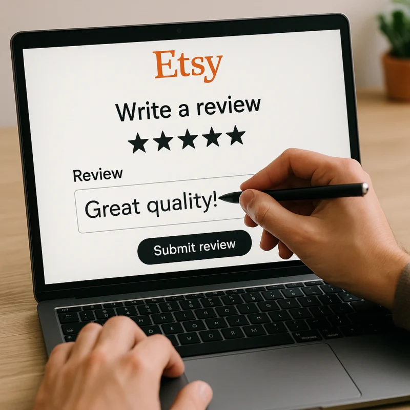 Step-by-Step Guide on How to Leave an Etsy Review