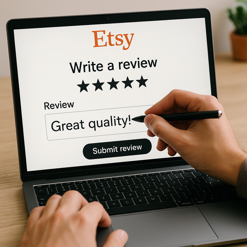 Step-by-Step Guide on How to Leave an Etsy Review