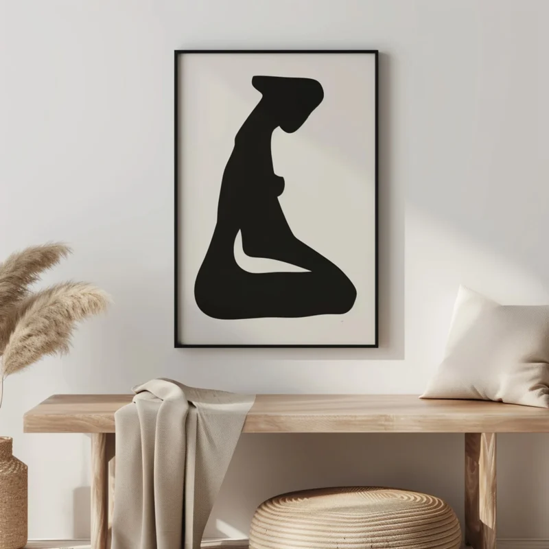 Bold Abstract Canvas – Trendy Wall Art 2025