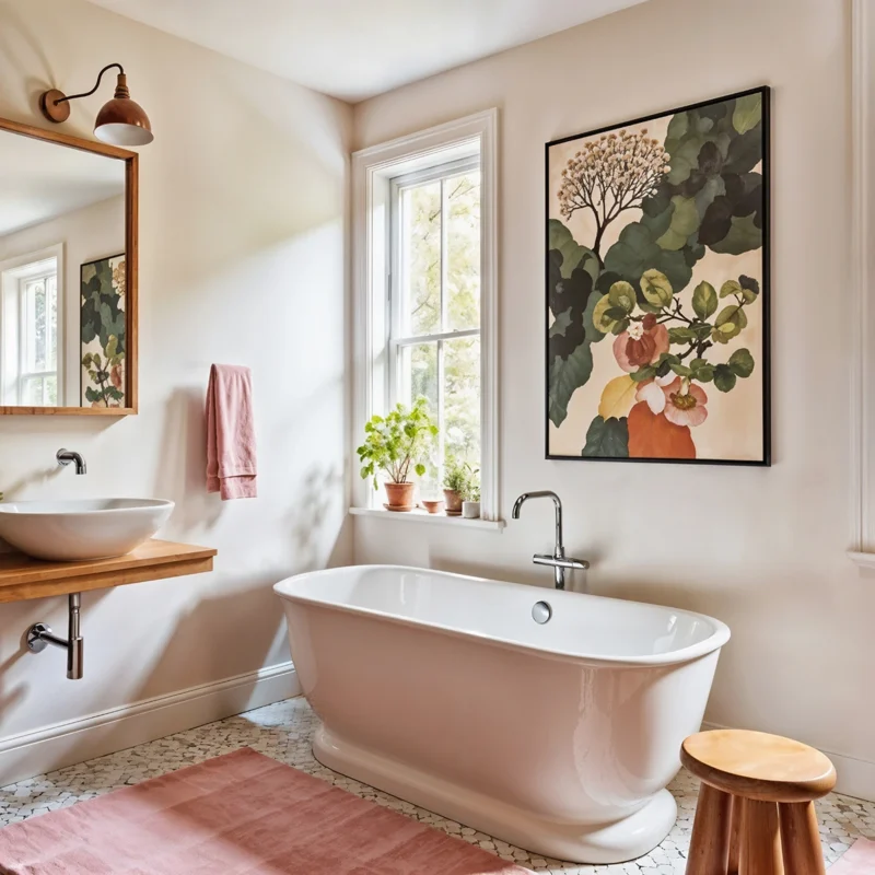 Bathroom Art Prints: Quick Ways to Add Personality
