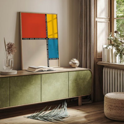 Vintage Bauhaus Poster – Retro Art Print