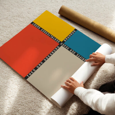 Vintage Bauhaus Poster – Retro Art Print