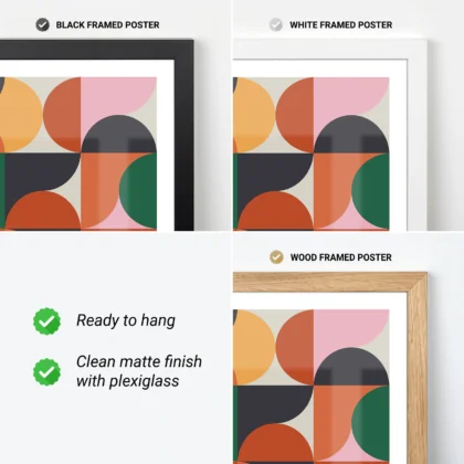 Bauhaus 1923 Print – Geometric Color Composition