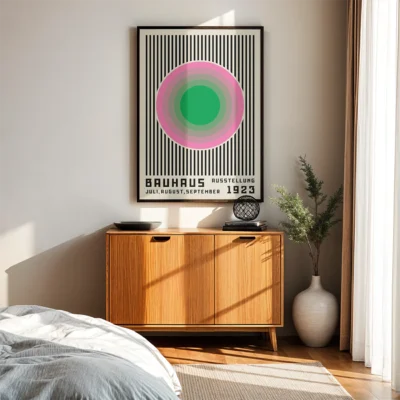 Bauhaus Exhibition 1923 Poster – Print for Wall Decor