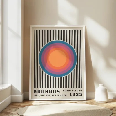 Bauhaus Exhibition Poster – Print for Wall Decor