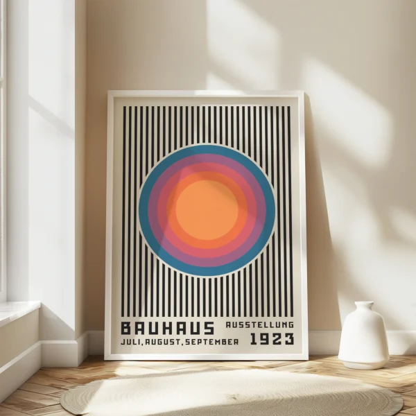 Bauhaus Exhibition Poster – Print for Wall Decor