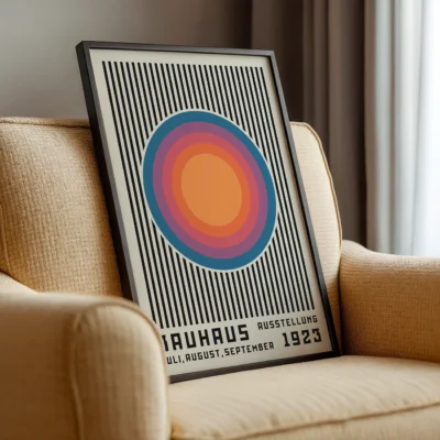 Bauhaus Exhibition Poster – Print for Wall Decor