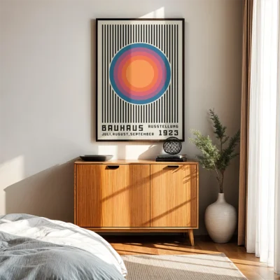Bauhaus Exhibition Poster – Print for Wall Decor