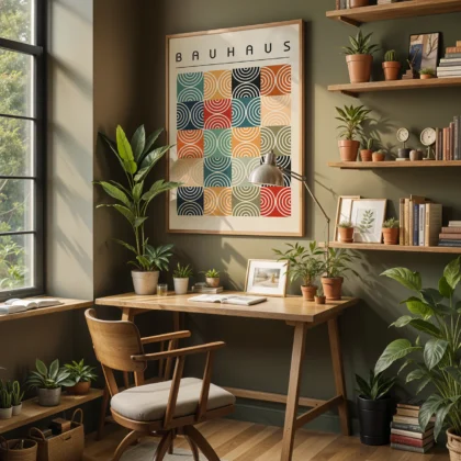 Bauhaus Print – Color Arcs
