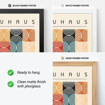 Bauhaus Print – Color Arcs