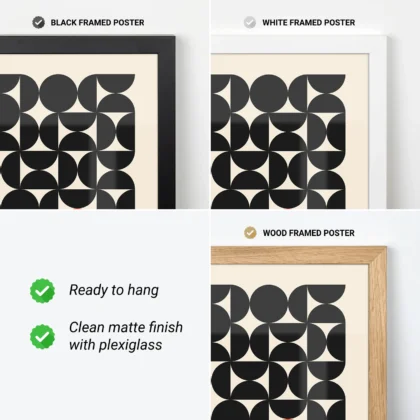 Bauhaus Wall Art – Red Orbit