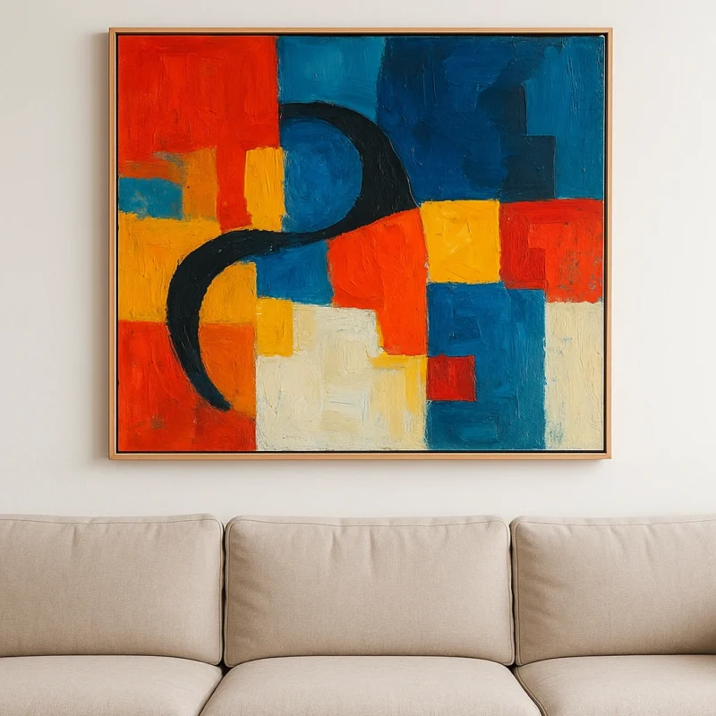 How to Style Art Prints Above the Sofa: Pro Tips