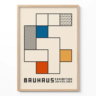 Minimalist Wall Decor – Bauhaus Poster