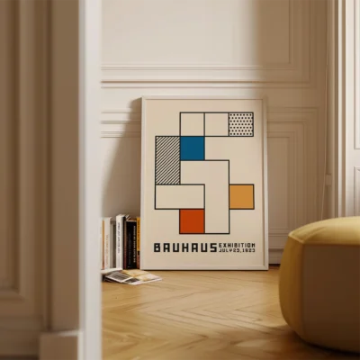 Playful minimalist wall decor art print fitting kitchens and bedrooms