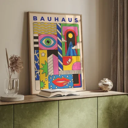Bauhaus Print – Abstract Wall Art