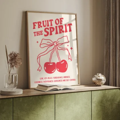 Cherry Wall Art – Fruit of the Spirit