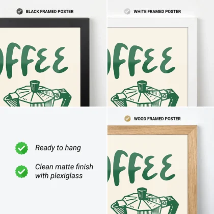Kavos mėgėjų paveikslas – Coffee Lover Club