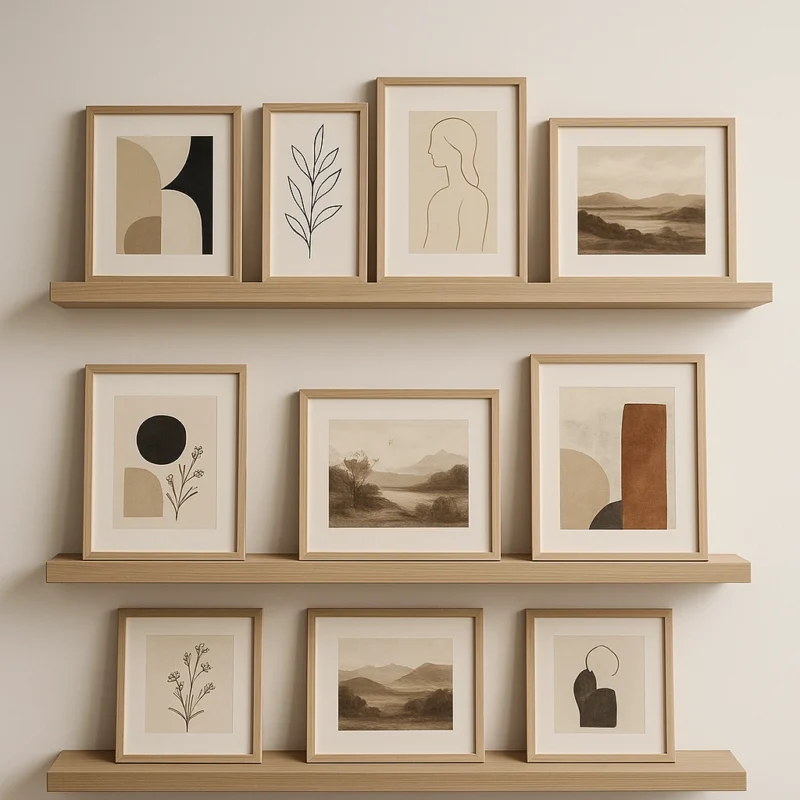 Tips for Organizing and Rotating Your Wall Art Collection