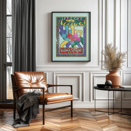 Fitness Wall Art – Pump It Up!