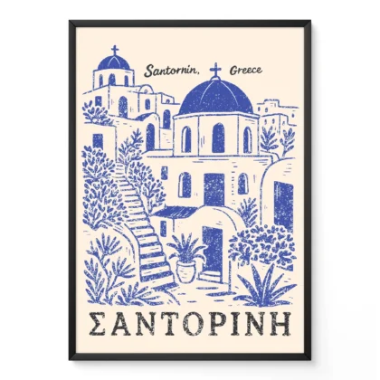 Travel Wall Art – Santorini ,Greece