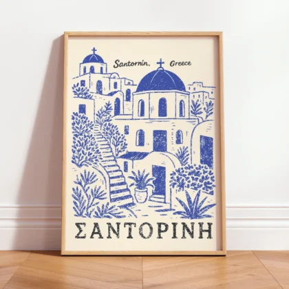 Travel Wall Art – Santorini ,Greece