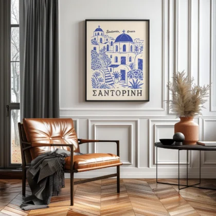 Travel Wall Art – Santorini ,Greece