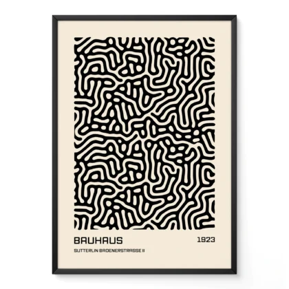 Bauhaus Modern Wall Art Print