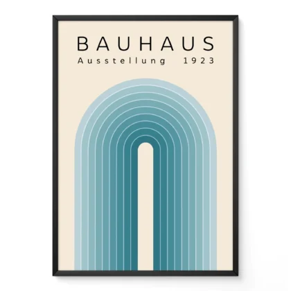 Bauhaus Exhibition Poster – Single Arch