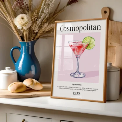 Kokteilio paveikslas – Cosmopolitan