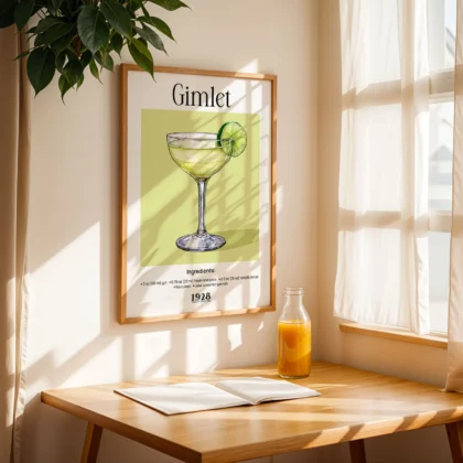 Kokteilio paveikslas – Gimlet
