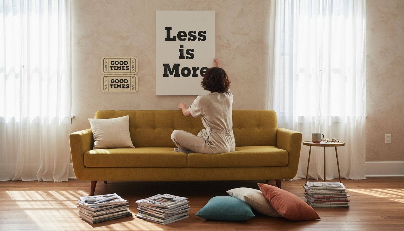 Typography Poster Art: Elevate Stylish Home Decor