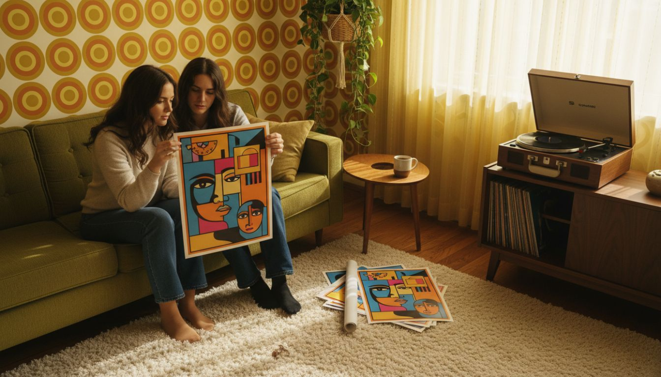 What Is Retro Wall Art and Its Decor Power