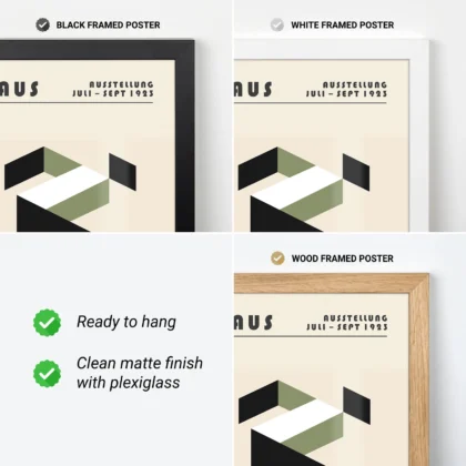 Bauhaus Print Set of 2 – Running Chaos